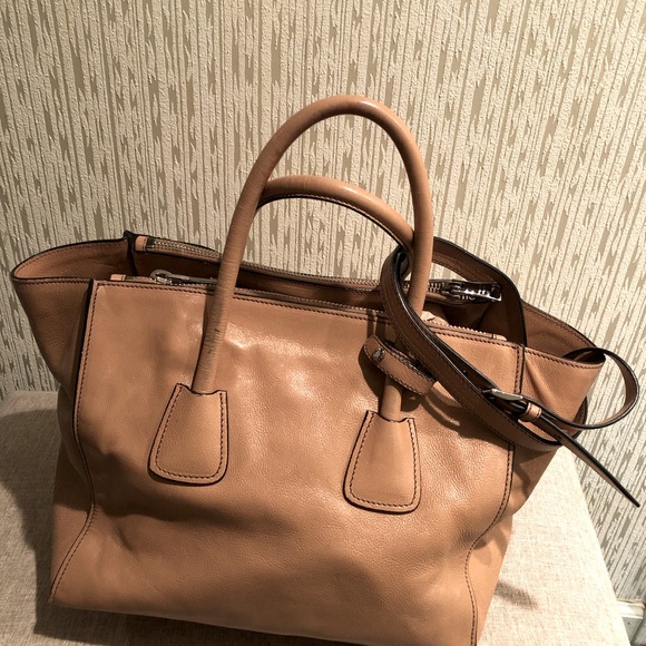 Authentic Prada Milano Leather Double Zip Tote - Picture 10 of 13